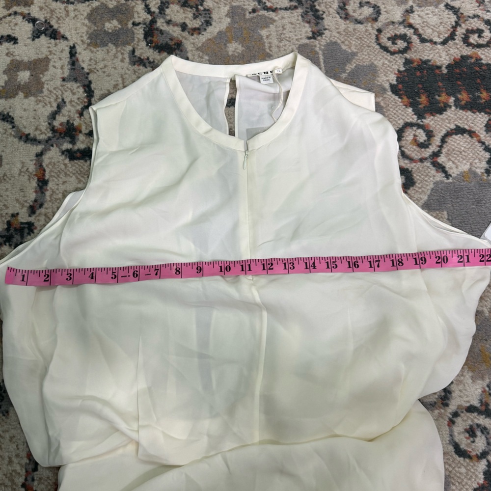 ACNE STUDIOS White Marlow Sable Dress - Picture 14 of 15